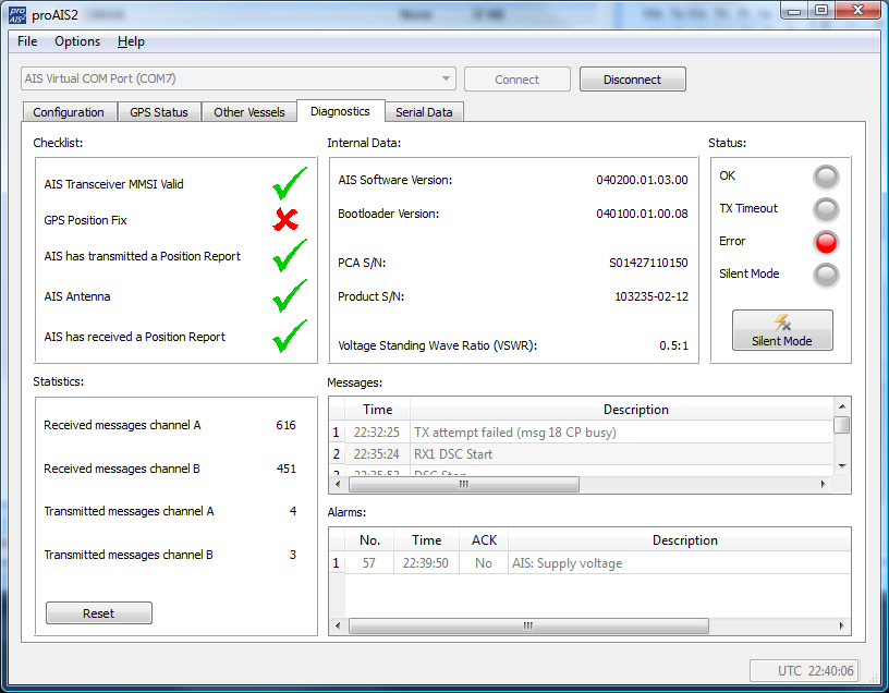 Supply Voltage Low - 2 or 6
