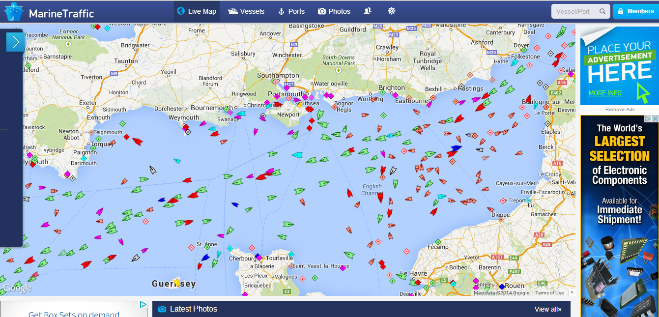 New Improved Marine Traffic Ais Service Digital Yacht News