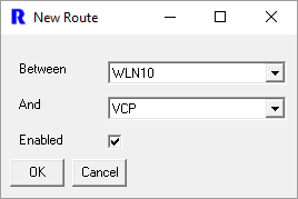 NMEA Router New Route