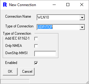 NMEA Router New WLN10 Connection