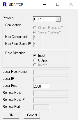 NMEA Router Setup UDP Connection