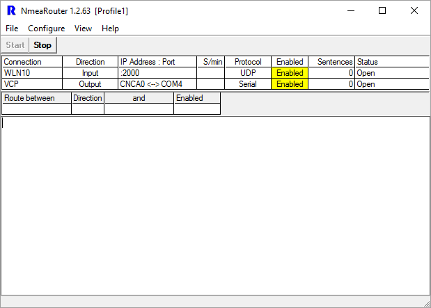 NMEA Router With Connections