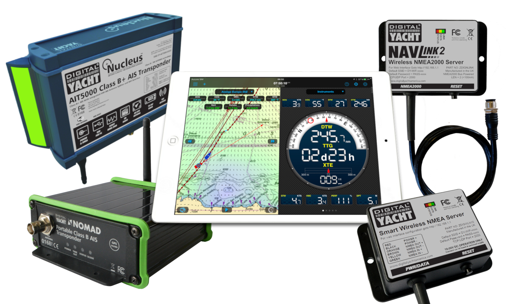 Weather4D and Digital Yacht offer