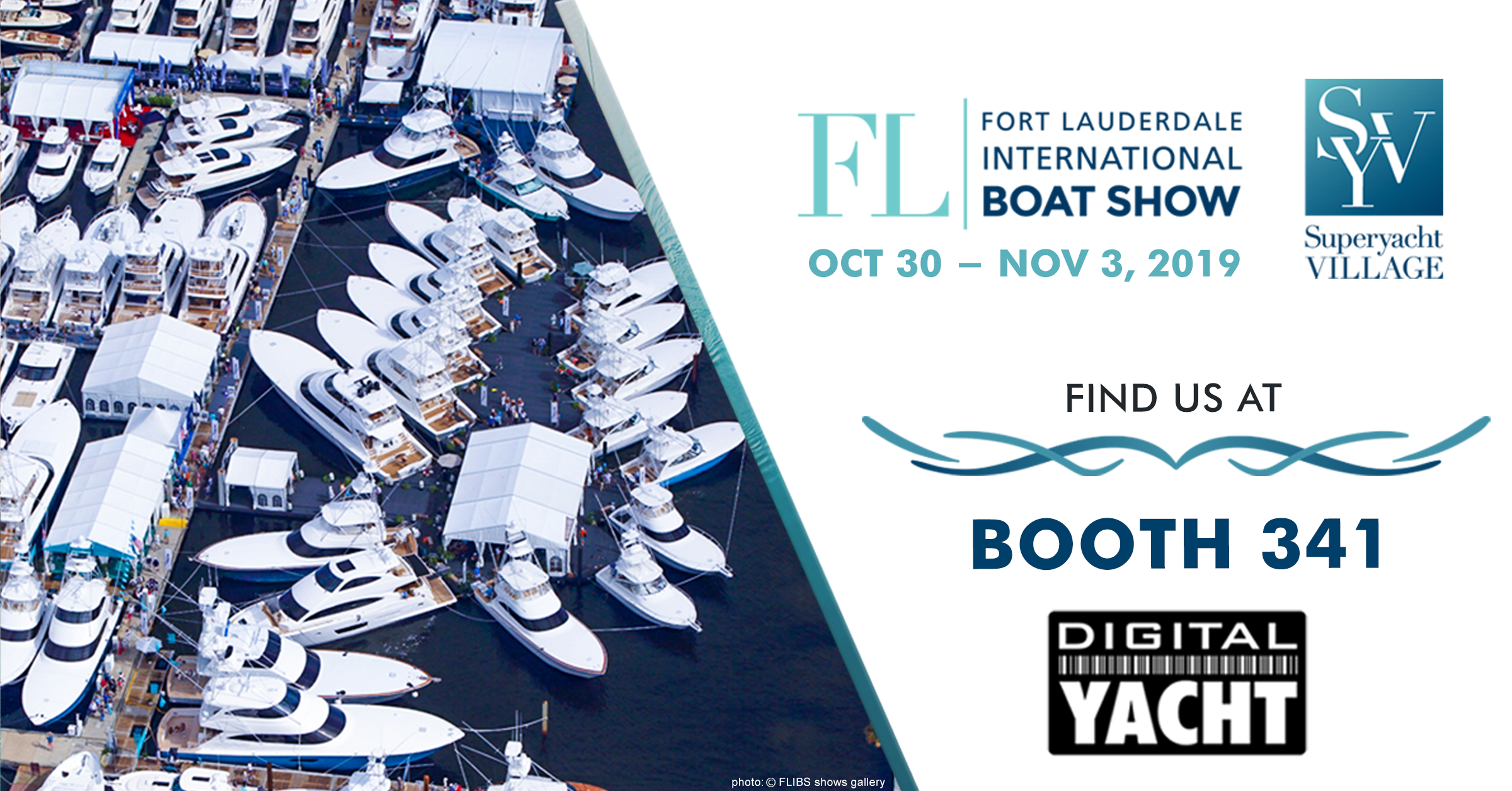 Digital Yacht will be exhibiting at the 2019 Fort Lauderdale International Boat Show