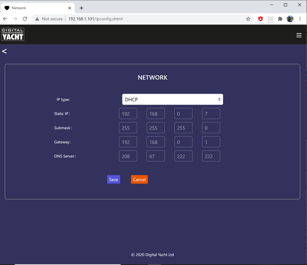 nmea to ethernet interface