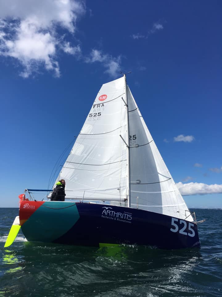 Bateau Fonce Alphonse pour la Mini Transat