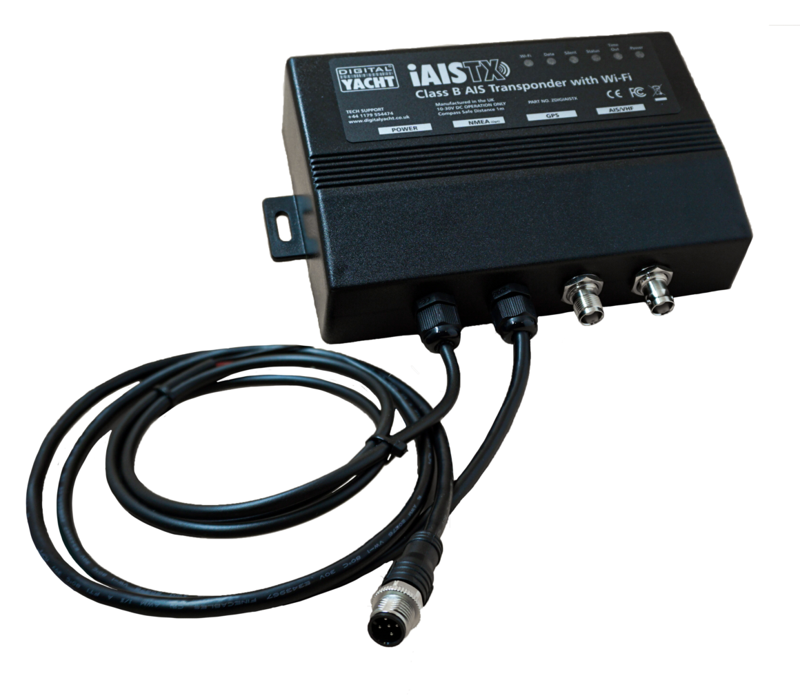 Wireless tablet Navigation for sailing iAISTX Plus & GV30 Antenna