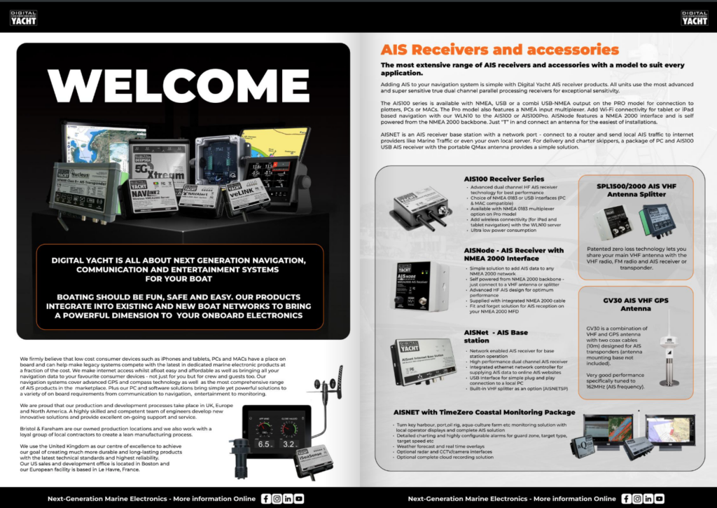 Digital Yacht UK – New General Catalogue Available