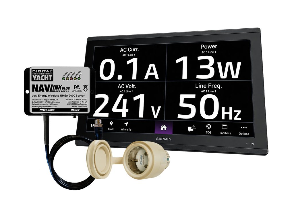 boat AC power monitoring